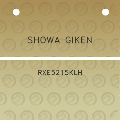 showa-giken-rxe5215klh