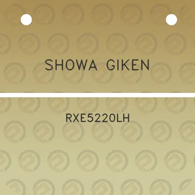 showa-giken-rxe5220lh