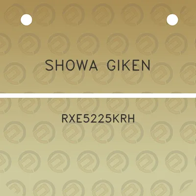 showa-giken-rxe5225krh