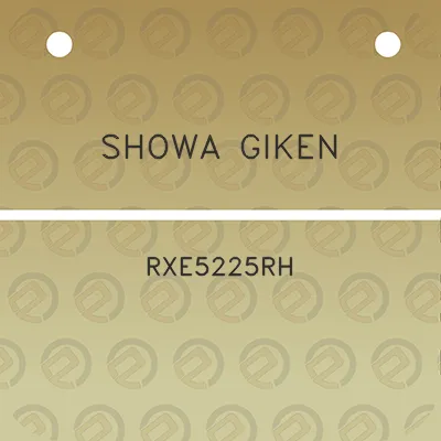 showa-giken-rxe5225rh