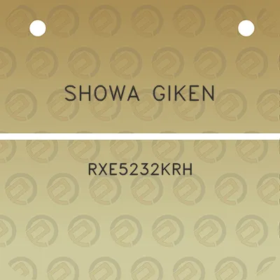 showa-giken-rxe5232krh