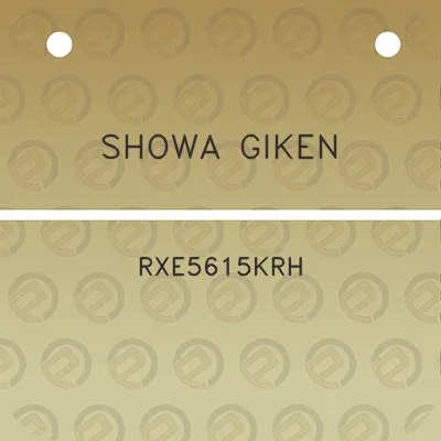 showa-giken-rxe5615krh