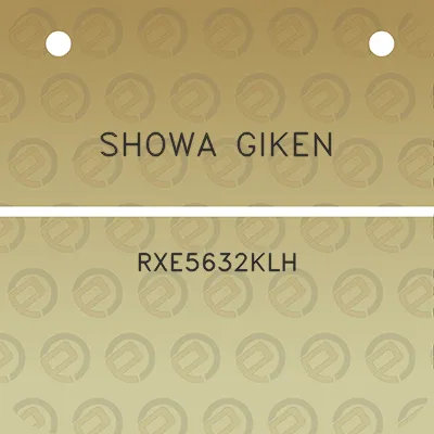 showa-giken-rxe5632klh