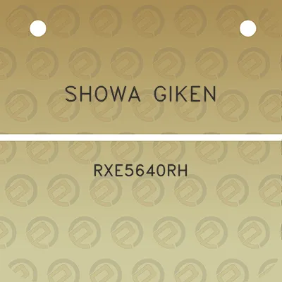 showa-giken-rxe5640rh