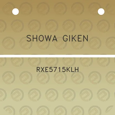 showa-giken-rxe5715klh