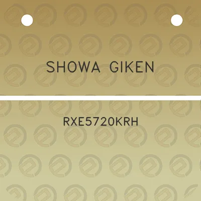 showa-giken-rxe5720krh