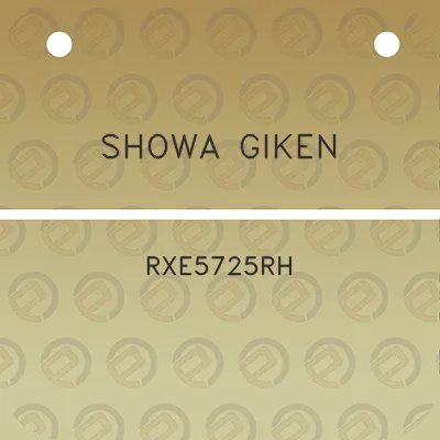 showa-giken-rxe5725rh