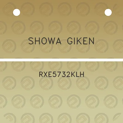 showa-giken-rxe5732klh