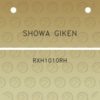 showa-giken-rxh1010rh