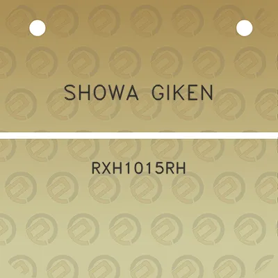 showa-giken-rxh1015rh