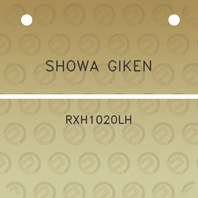 showa-giken-rxh1020lh