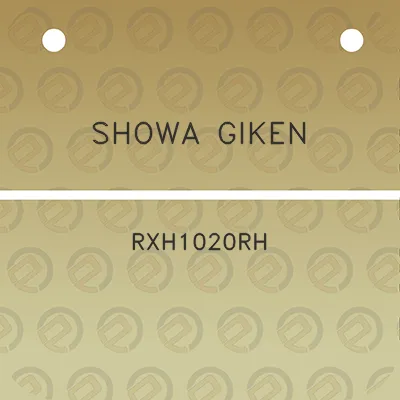 showa-giken-rxh1020rh