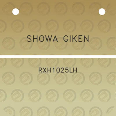 showa-giken-rxh1025lh