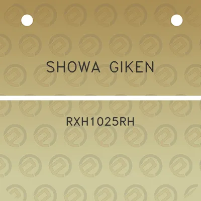 showa-giken-rxh1025rh