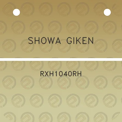 showa-giken-rxh1040rh