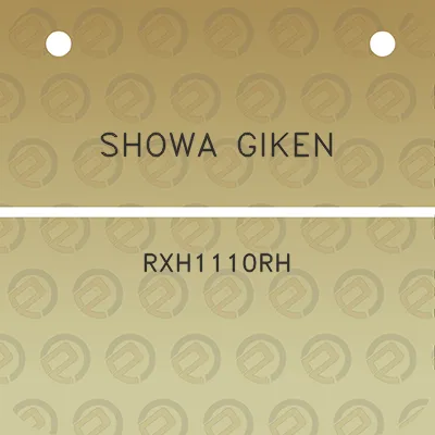 showa-giken-rxh1110rh