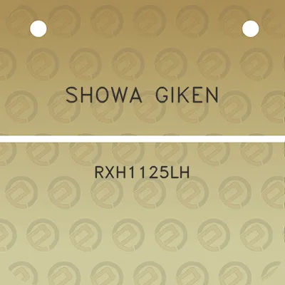 showa-giken-rxh1125lh