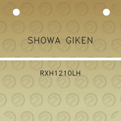 showa-giken-rxh1210lh