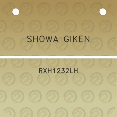 showa-giken-rxh1232lh