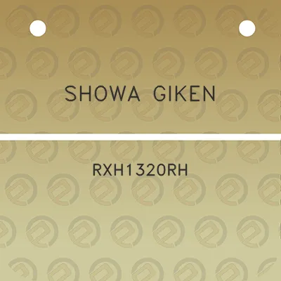 showa-giken-rxh1320rh