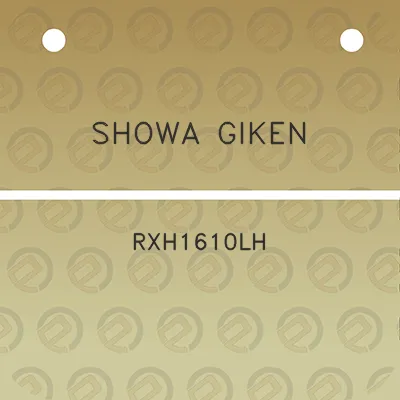 showa-giken-rxh1610lh