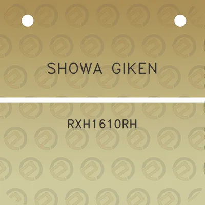 showa-giken-rxh1610rh