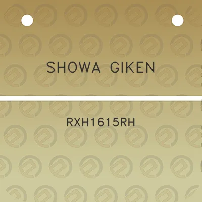 showa-giken-rxh1615rh