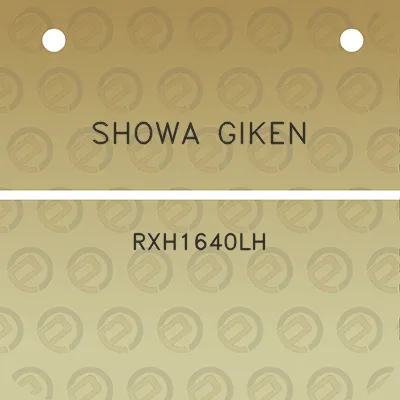 showa-giken-rxh1640lh