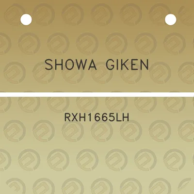 showa-giken-rxh1665lh