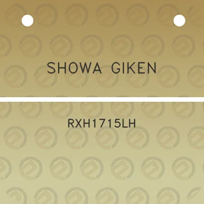 showa-giken-rxh1715lh