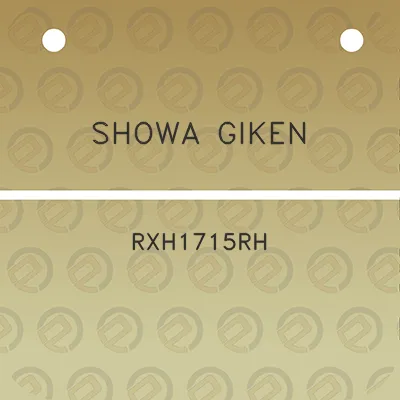 showa-giken-rxh1715rh