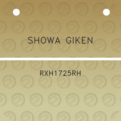 showa-giken-rxh1725rh