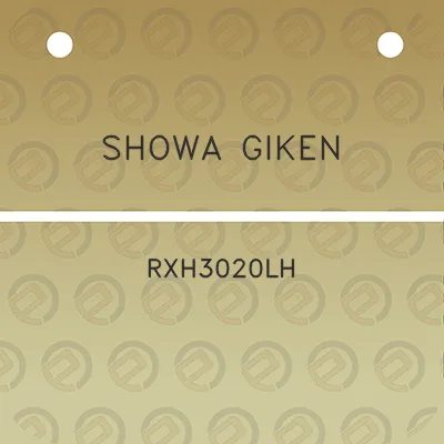 showa-giken-rxh3020lh