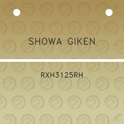 showa-giken-rxh3125rh