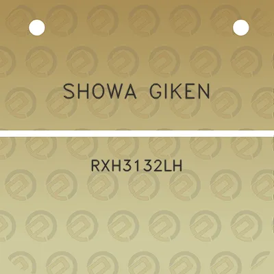 showa-giken-rxh3132lh