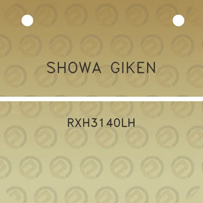 showa-giken-rxh3140lh