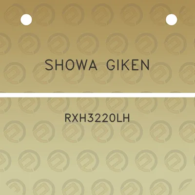 showa-giken-rxh3220lh