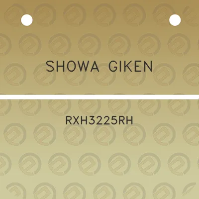 showa-giken-rxh3225rh