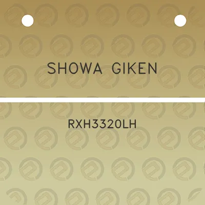 showa-giken-rxh3320lh