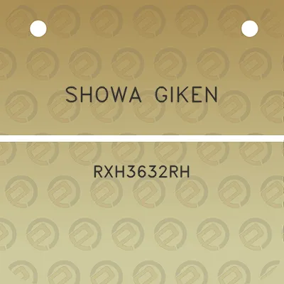 showa-giken-rxh3632rh