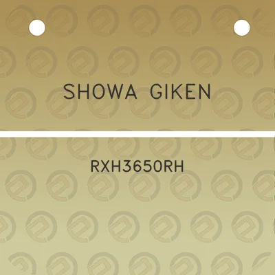 showa-giken-rxh3650rh