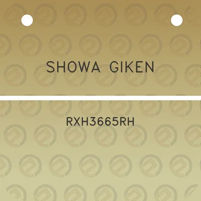 showa-giken-rxh3665rh