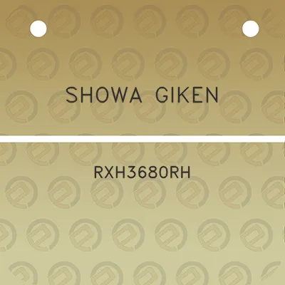 showa-giken-rxh3680rh