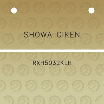 showa-giken-rxh5032klh