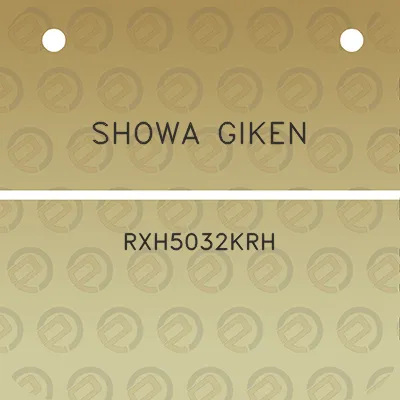 showa-giken-rxh5032krh