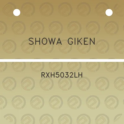 showa-giken-rxh5032lh