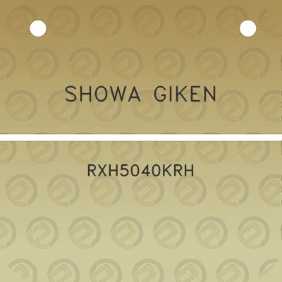 showa-giken-rxh5040krh