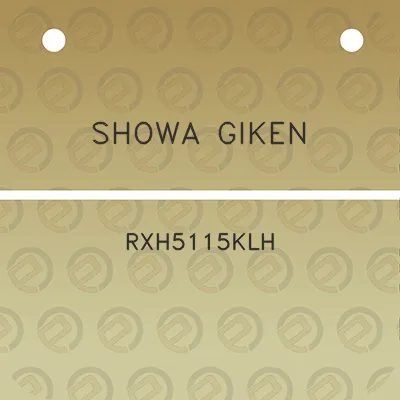 showa-giken-rxh5115klh