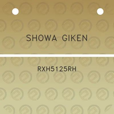 showa-giken-rxh5125rh