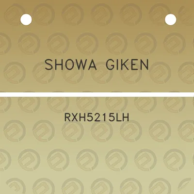 showa-giken-rxh5215lh